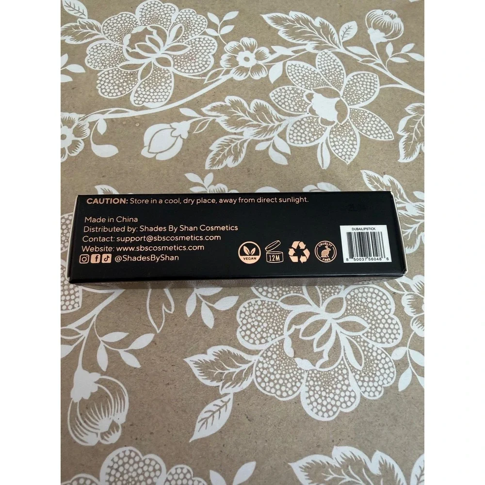 Shades by Shan Matte Lipstick Dubai Vegan Cruelty-Free‎ Full Size